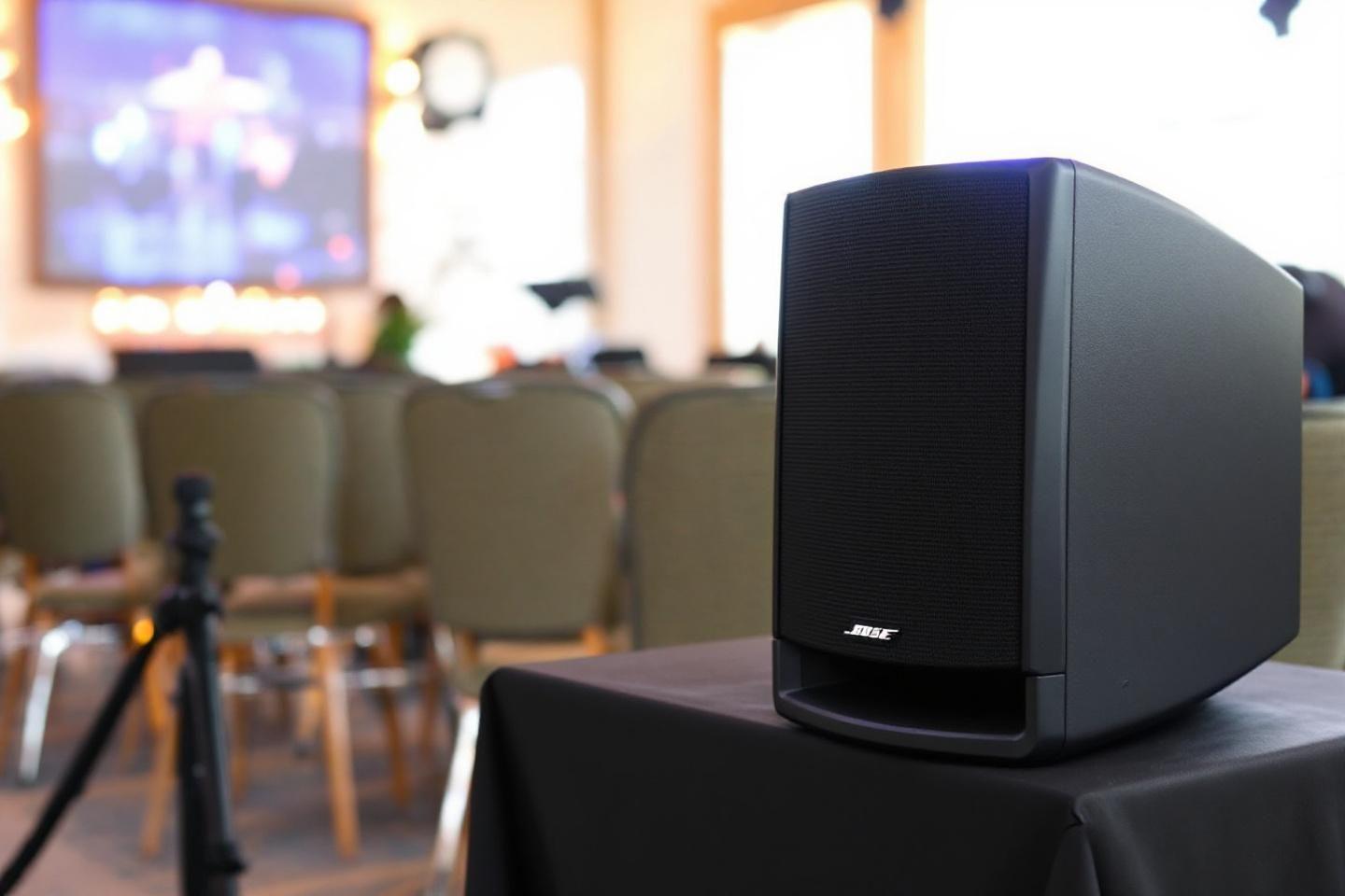 Enceinte Bose 802 IV : haut-parleurs de qualité pour système sonore professionnel