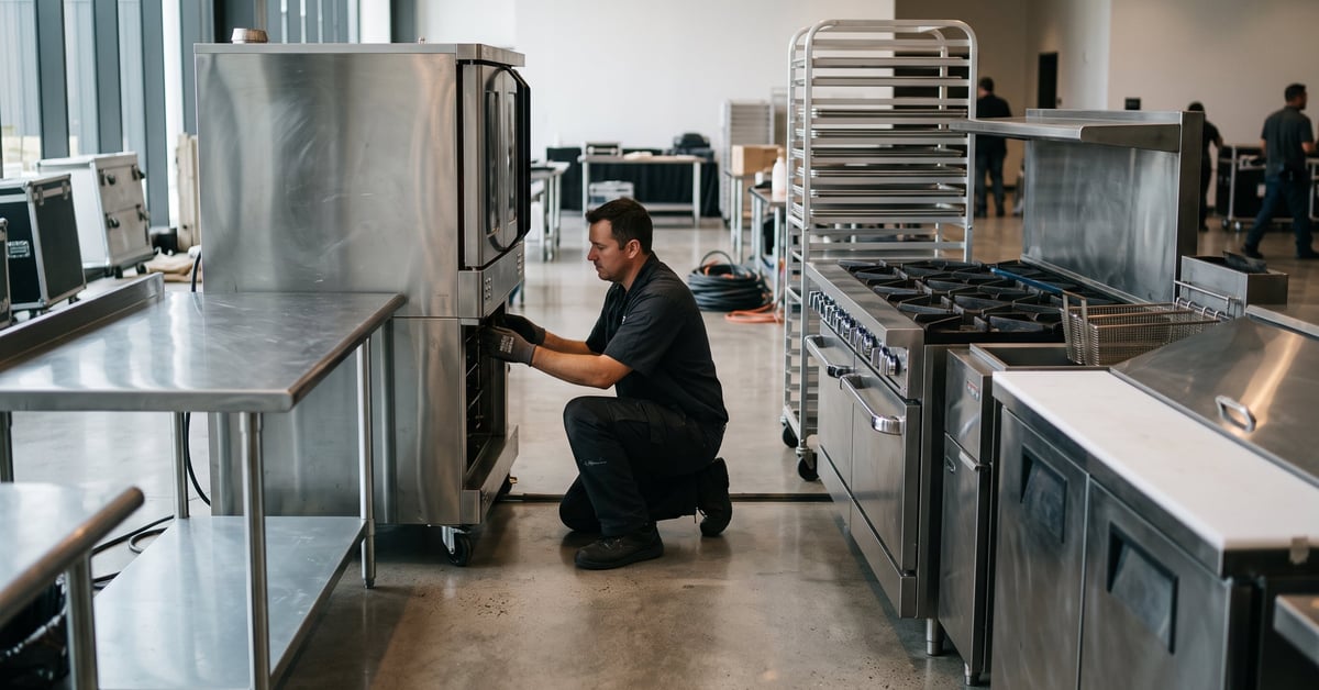 Location matériel cuisine événementiel : équipements professionnels pour traiteur et réception