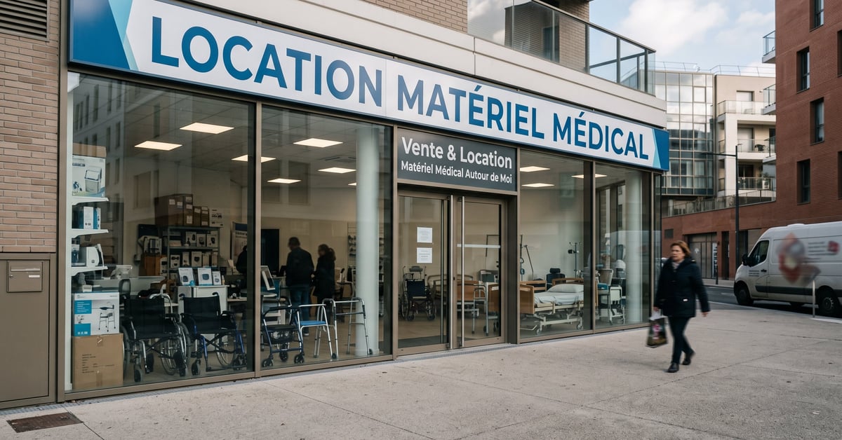 Location matériel médical autour de moi : équipements de santé disponibles près de chez vous